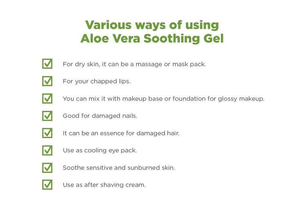 EVERLY Soothing & Moisture Aloe Vera Soothing Gel 99% 300ml