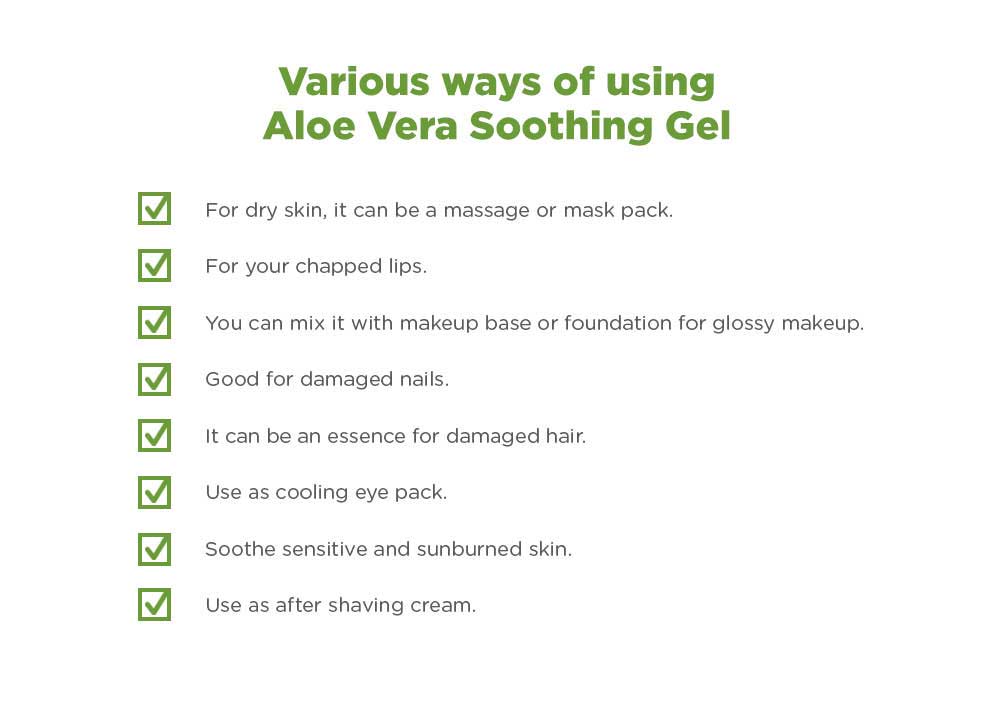 EVERLY Soothing & Moisture Aloe Vera Soothing Gel 99% 300ml